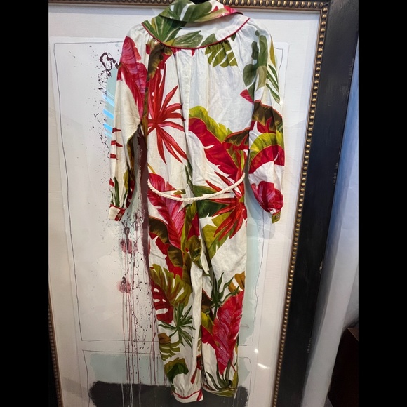 FARM Rio Spring Forest Jumpsuit Sz XS - Picture 15 of 15